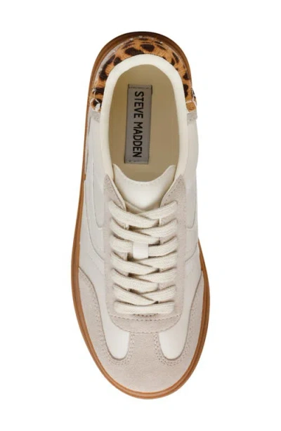 Shop Steve Madden Dodge Platform Sneaker In Bone Multi