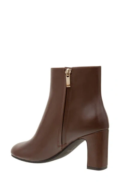 Linea Paolo Wylda Bootie In Chocolate Brown