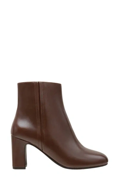 Linea Paolo Wylda Bootie In Chocolate Brown