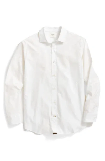 Billy Reid Oxford Hutcheson Dress Shirt In White