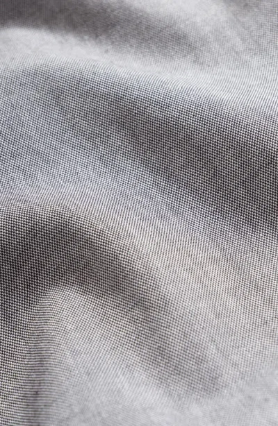 Billy Reid Oxford Hutcheson Dress Shirt In Light Grey