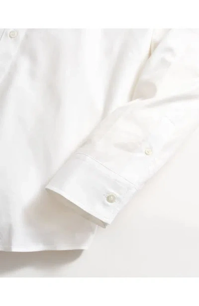 Billy Reid Oxford Hutcheson Dress Shirt In White