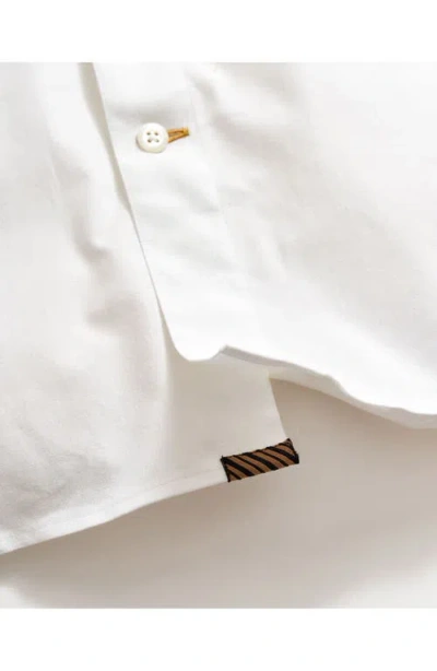 Billy Reid Oxford Hutcheson Dress Shirt In White