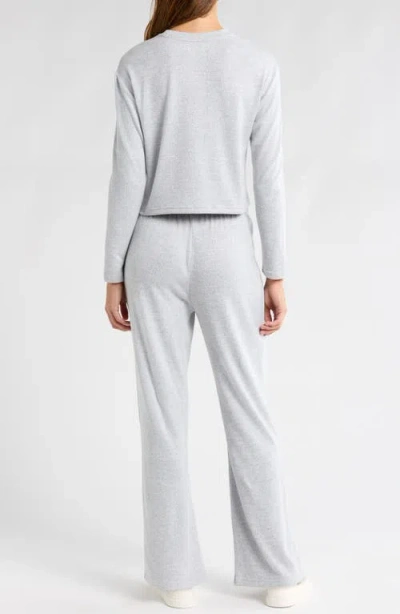 Shop Ugg(r) May Heathered Pajamas In Grey Heather