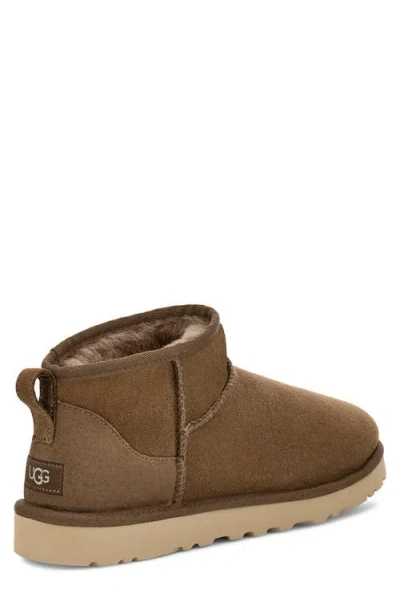 Ugg(r) Ultra Mini Classic Water Resistant Boot In Hickory