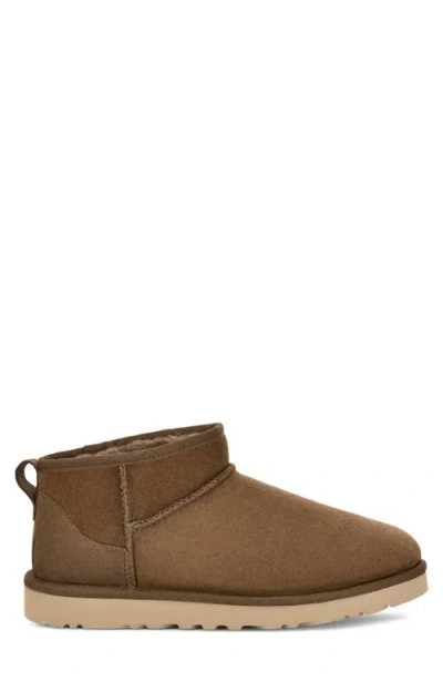 Ugg(r) Ultra Mini Classic Water Resistant Boot In Hickory