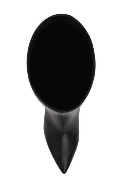 Nine West Lorthey Pointed Toe Knee High Boot In Black
