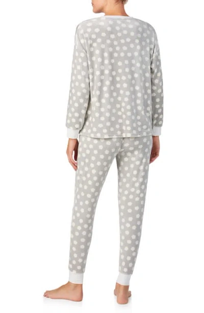 Kate Spade New York Print Pajamas In Grey