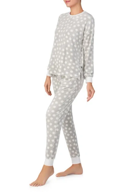 Kate Spade New York Print Pajamas In Grey
