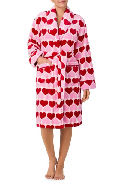 Kate Spade New York Print Robe In Pink Multi