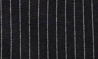 Mango Stripe Skort In Dark Navy