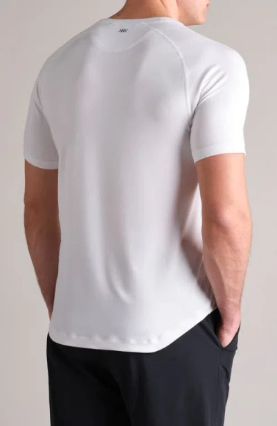 Rhone Atmosphere Short Sleeve Crewneck Tee In Bright White