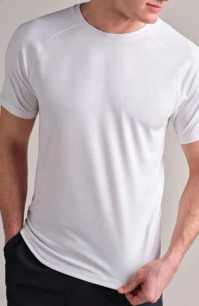 Rhone Atmosphere Short Sleeve Crewneck Tee In Bright White