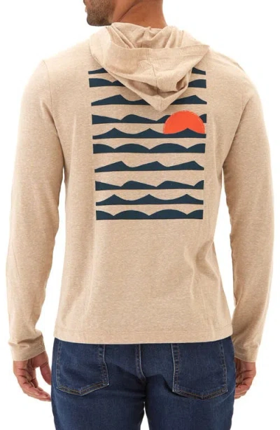 Threads 4 Thought Setting Sun Graphic Hoodie In Chai