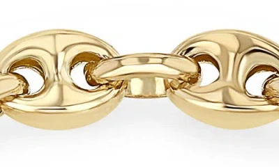 Zoë Chicco 14k Yellow Gold Heavy Metal Mariner Link Chain Ring In 14k Yellow Gold