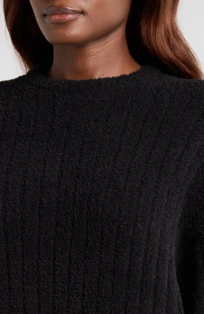 Shop Ugg(r) Riz Rib Pajama Sweater In Black