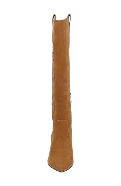 J. Reneé Siera Knee High Western Boot In Coffee