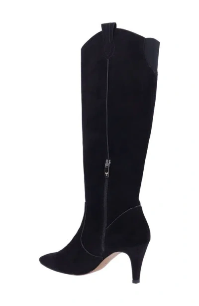 J. Reneé Siera Knee High Western Boot In Black