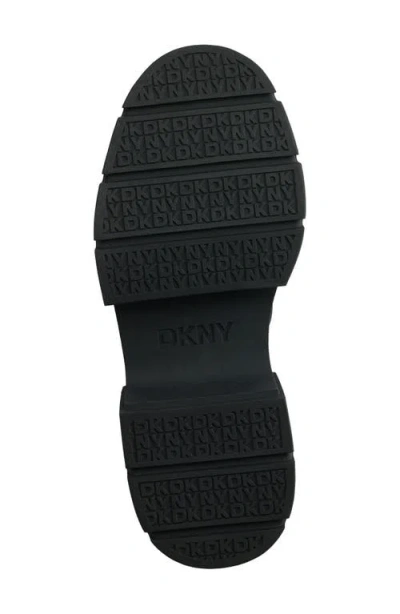 Dkny Fleming Lug Sole Chelsea Boot In Black