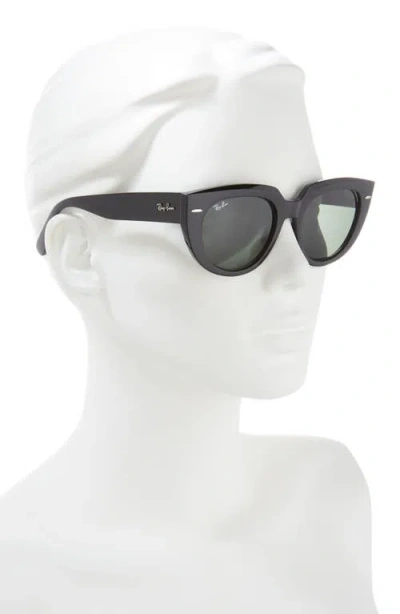 Ray Ban Ray-ban 52mm Square Sunglasses In Black