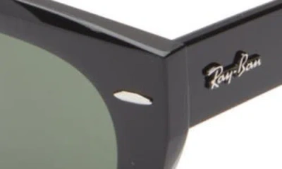 Ray Ban Ray-ban 52mm Square Sunglasses In Black