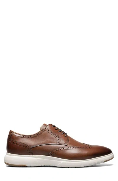 Florsheim Men's Dash Wingtip Oxford Shoes Men's Shoes In Cognac Multi