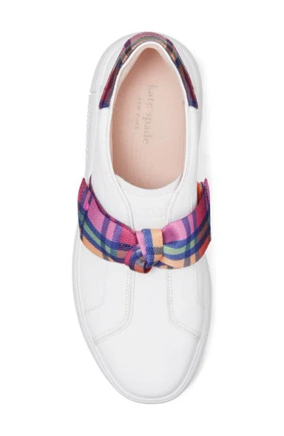 Shop Kate Spade New York Lexi Sneaker In White Multi