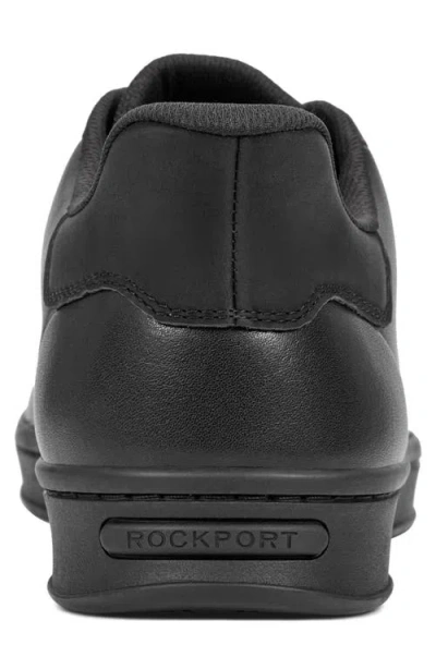 Rockport Men Tristen Step Activated Lace Up Sneaker In Black