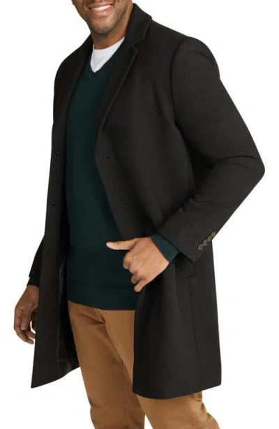 Johnny Bigg Xavier Overcoat In Black