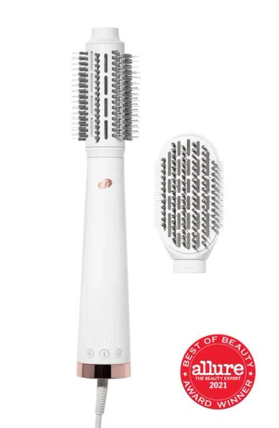 T3 Airebrush Duo Interchangeable Hot Air Blow Dry Brush In White