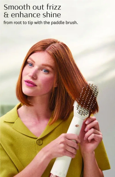 T3 Airebrush Duo Interchangeable Hot Air Blow Dry Brush In White