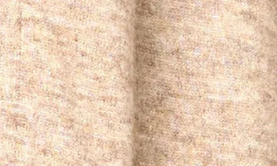 Gibsonlook Ruffle Accent Cardigan In Oatmeal Sand