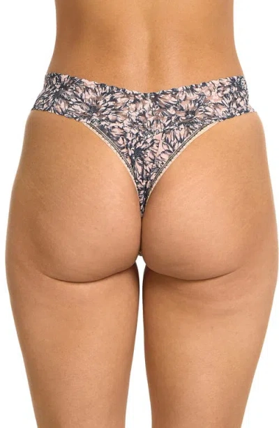 Shop Hanky Panky Print Original Rise Thong In Outline Neutral