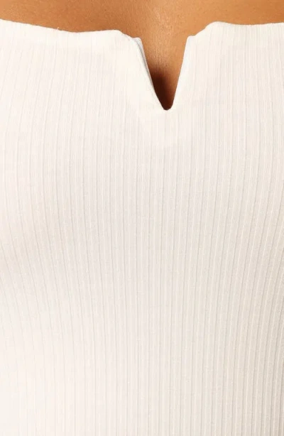 Petal And Pup Petal & Pup Santina Rib Tank In White