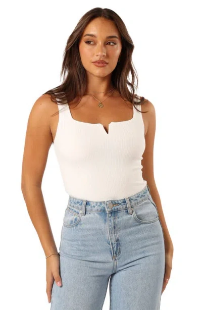 Petal And Pup Petal & Pup Santina Rib Tank In White