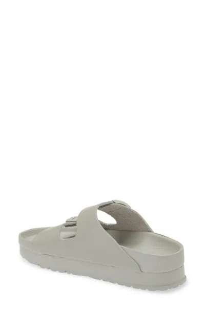Birkenstock Arizona Pap Flex Platform Sandals In Mineral Gray
