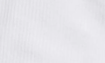 Guess Kyra Rib Three-quarter Sleeve Henley In Dove White