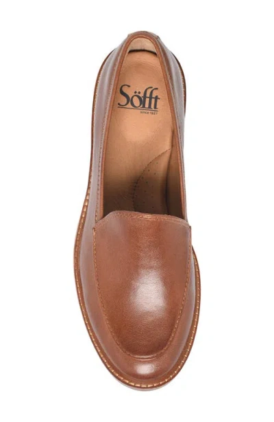 Söfft Napoli Ii Water Resistant Loafer In Luggage