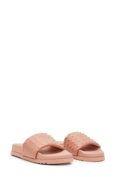 Allsaints Shay Slide Sandal In Pink