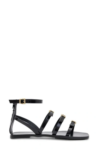 Allsaints Lore Strappy Sandal In Black