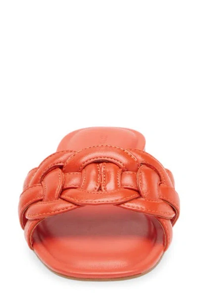 Nordstrom Carolina Slide Sandal In Orange Tangerine