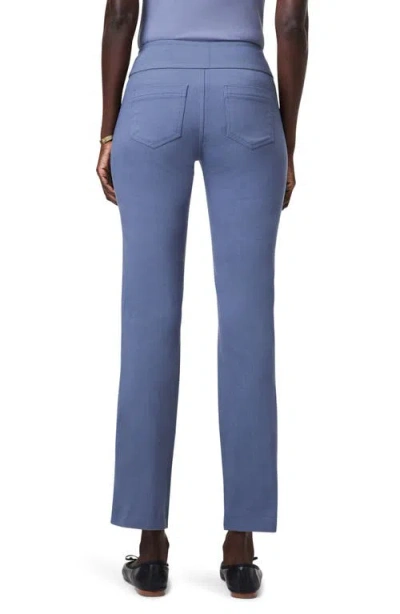 Nic + Zoe Wonderstretch Pocket Straight Leg Pants In Slate
