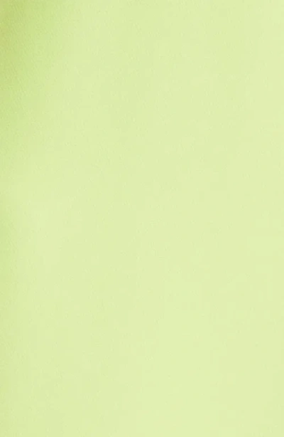 Eliza J One-shoulder Jumpsuit In Lime
