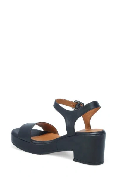 Miz Mooz Gillie Block Heel Platform Sandal In Black