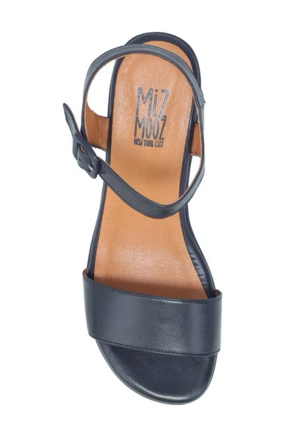Miz Mooz Gillie Block Heel Platform Sandal In Black