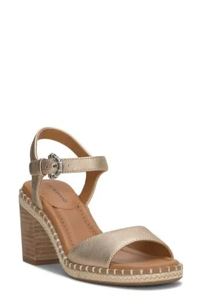 Lucky Brand Jennyl Ankle Strap Espadrille Sandal In Stardust Etoile