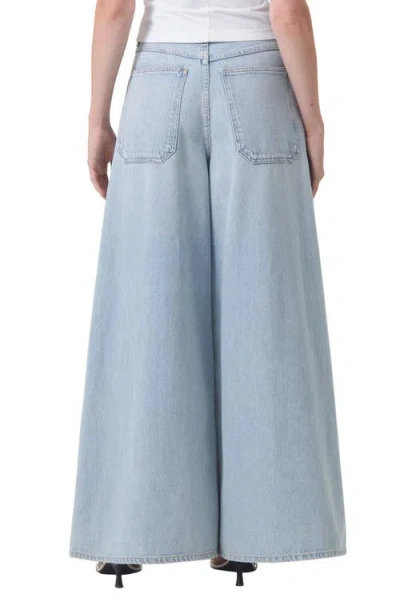 Agolde Nolan High Waist Wide Leg Jeans In Encounter