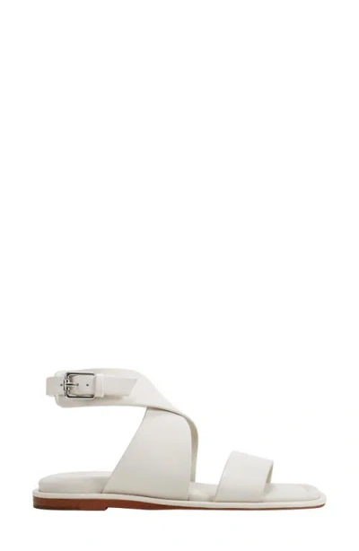 Pure Donna Karan Cirona Strappy Sandal In Off White
