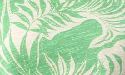 Sanctuary The Perfect Geo Print Cotton Blend Knit Top In Cool Palm