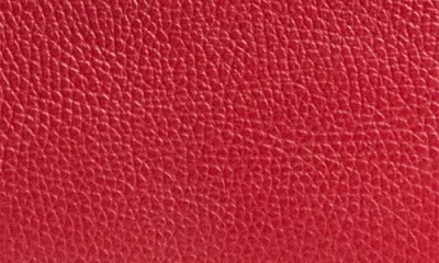 Persaman New York Leather Tote Bag In Red